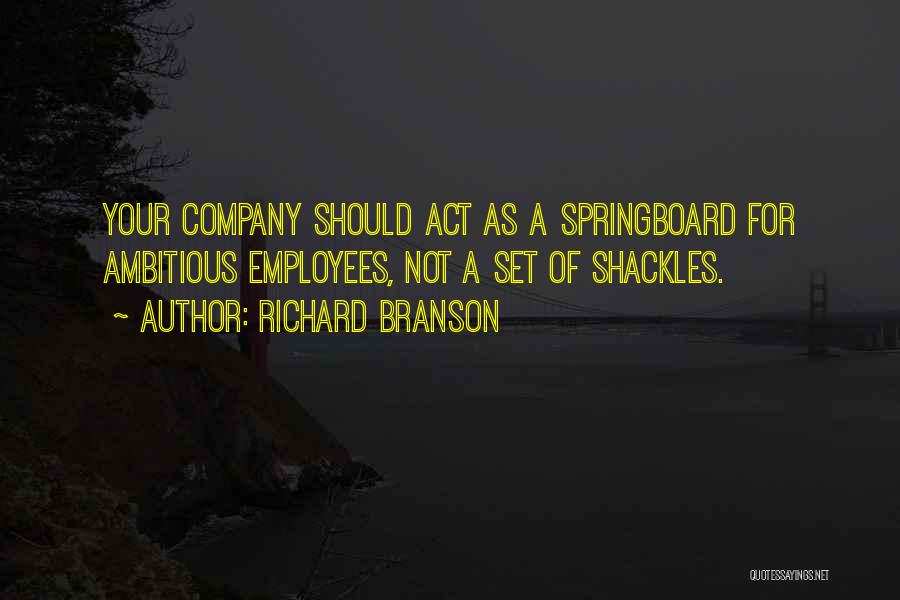 Springboard Quotes By Richard Branson