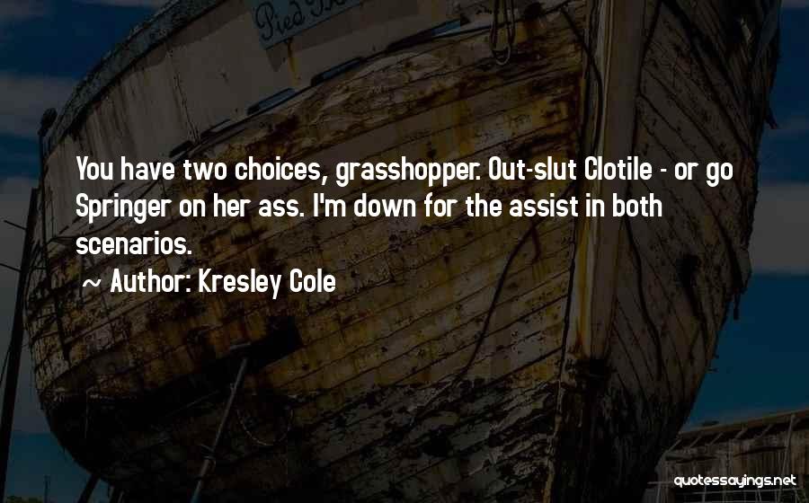 Springer Quotes By Kresley Cole