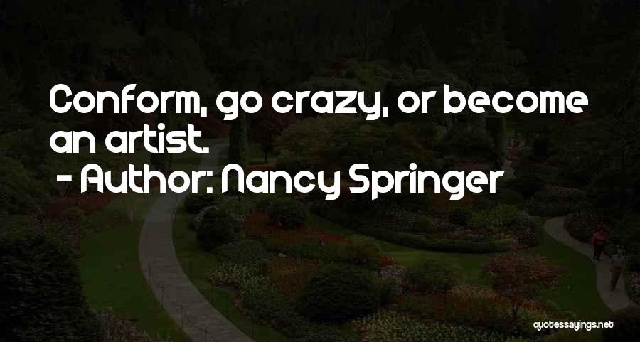 Springer Quotes By Nancy Springer