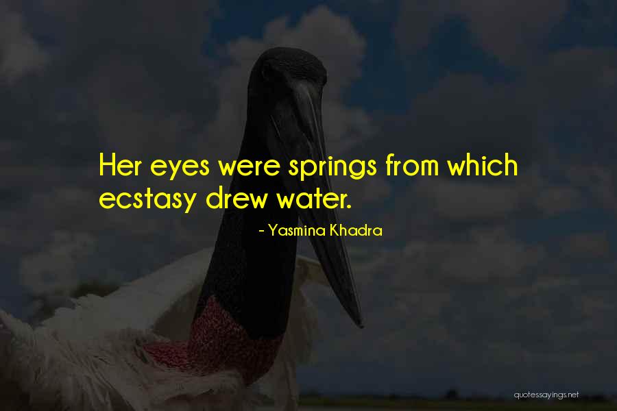 Springs Beauty Quotes By Yasmina Khadra Springs Beauty Quotes By Yasmina Khadra