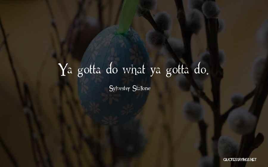 Springwell Baltimore Quotes By Sylvester Stallone