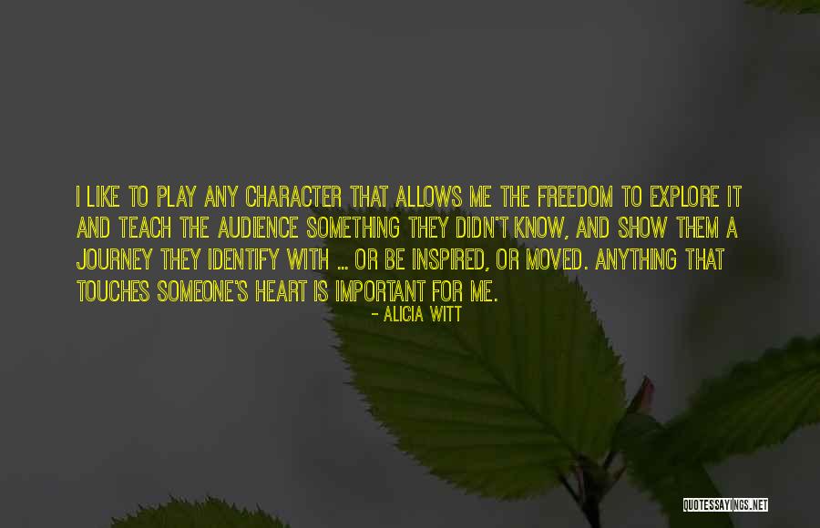 Springwell Elder Quotes By Alicia Witt Springwell Elder Quotes By Alicia Witt