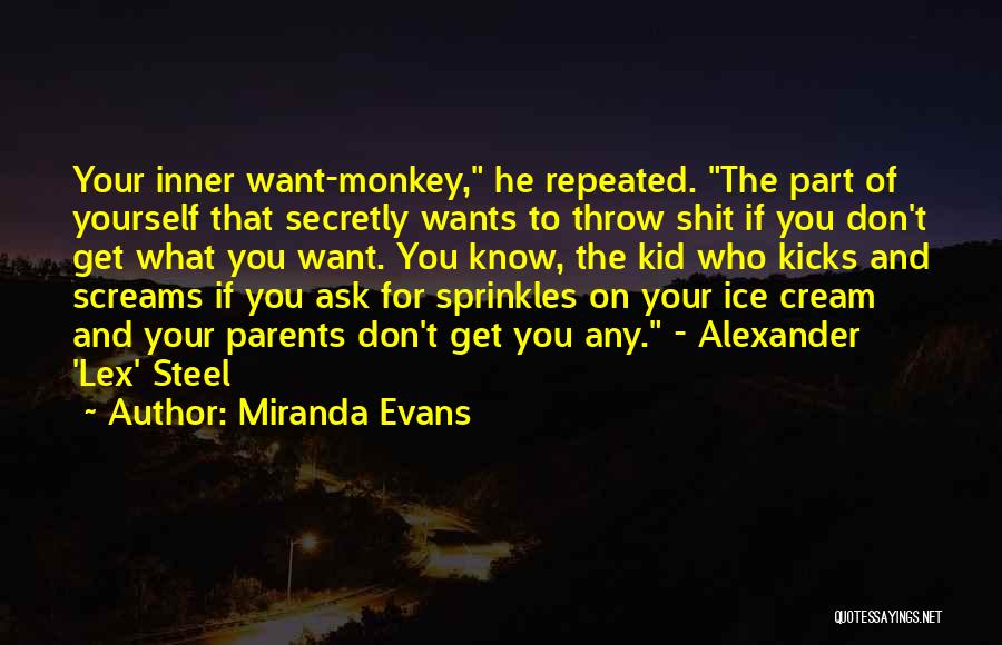 Sprinkles Quotes By Miranda Evans