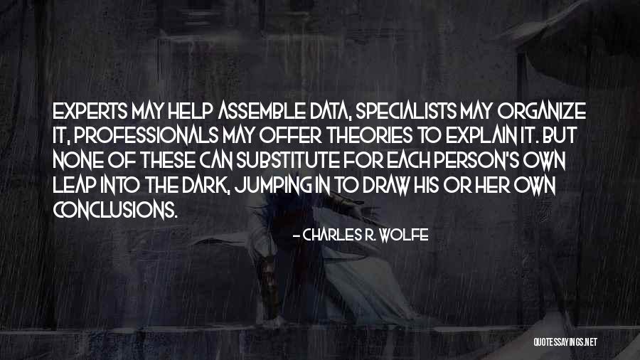 Sprint It Consultant Quotes By Charles R. Wolfe