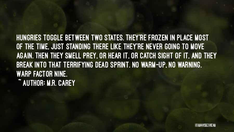 Sprint Time Quotes By M.R. Carey