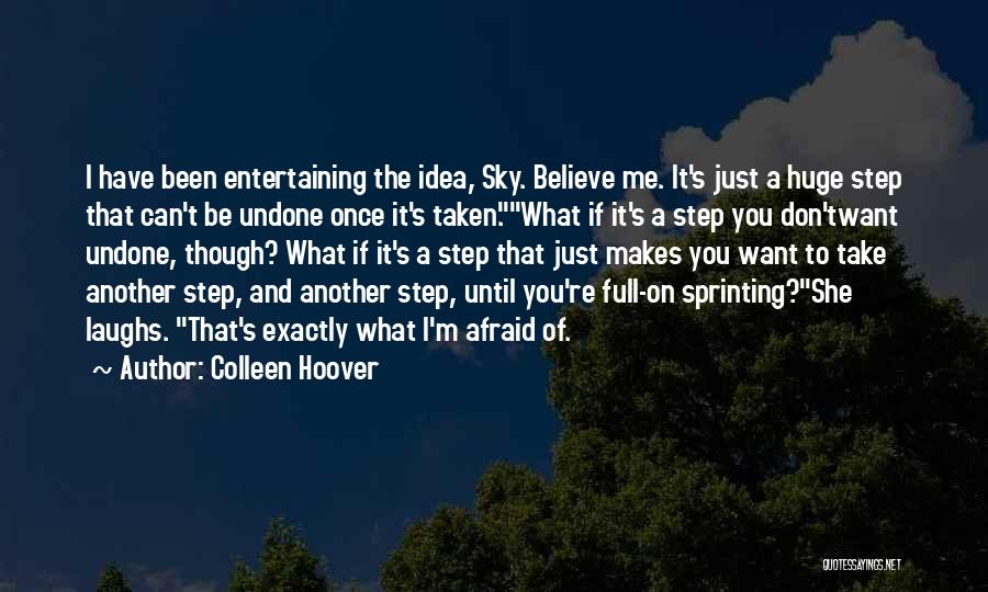 Sprinting Quotes By Colleen Hoover
