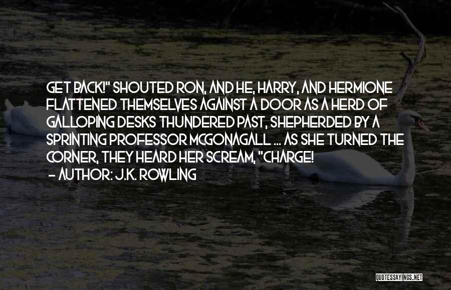 Sprinting Quotes By J.K. Rowling