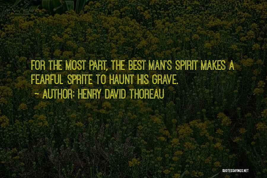 Sprite Can Quotes By Henry David Thoreau