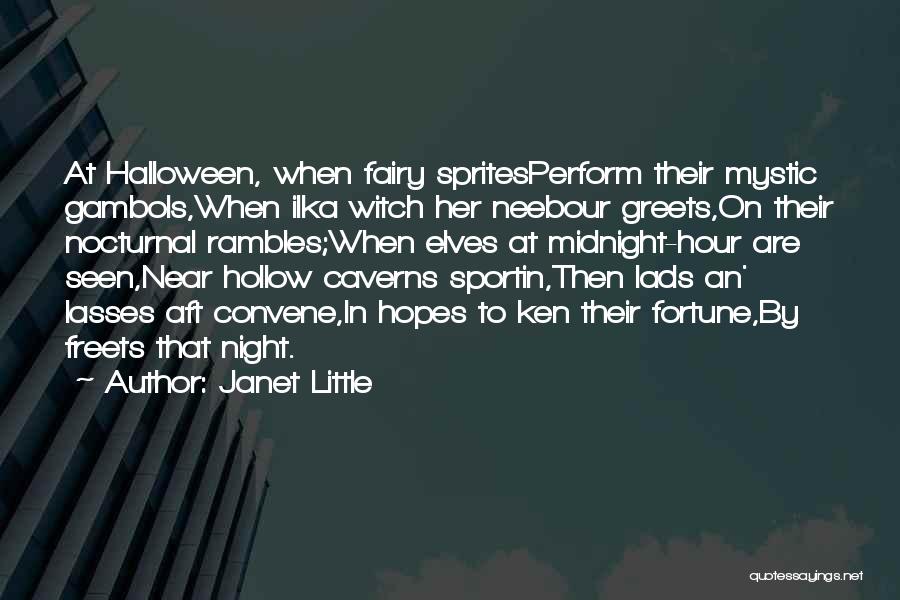 Sprites Quotes By Janet Little