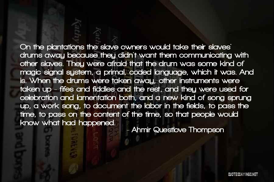 Sprung Up Quotes By Ahmir Questlove Thompson Sprung Up Quotes By Ahmir Questlove Thompson