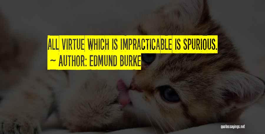 Spurious Quotes By Edmund Burke