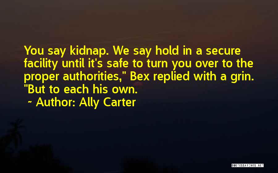 Spy Quotes By Ally Carter
