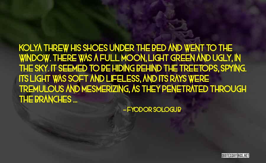 Spying Others Quotes By Fyodor Sologub