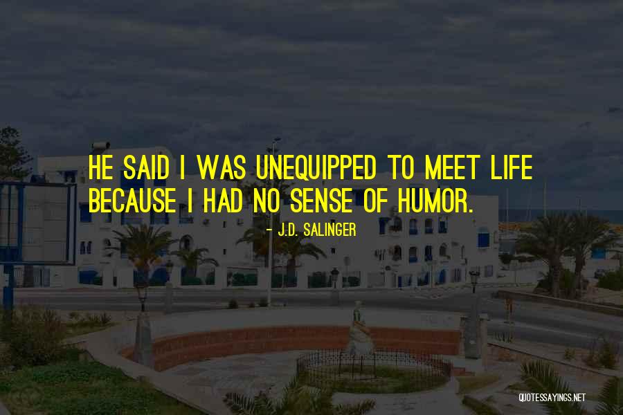 Squalo Quotes By J.D. Salinger Squalo Quotes By J.D. Salinger