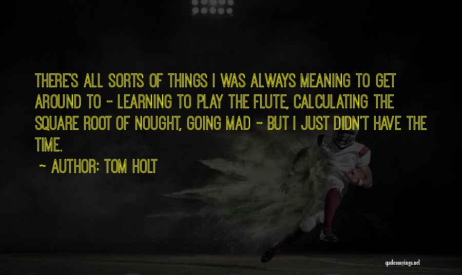 Square Root Quotes By Tom Holt