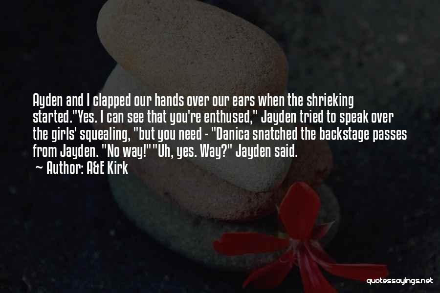 Squealing Quotes By A&E Kirk