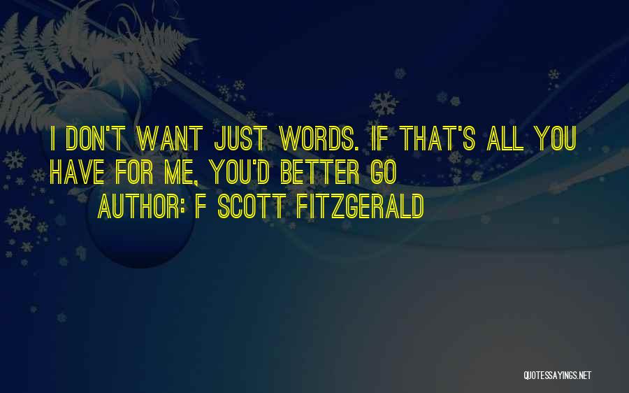 Squills Plant Quotes By F Scott Fitzgerald