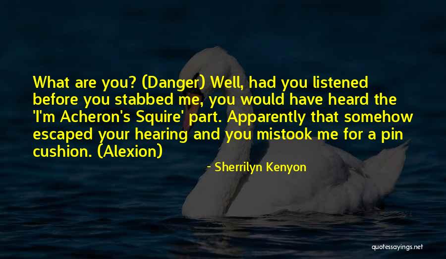 Squire Quotes By Sherrilyn Kenyon Squire Quotes By Sherrilyn Kenyon