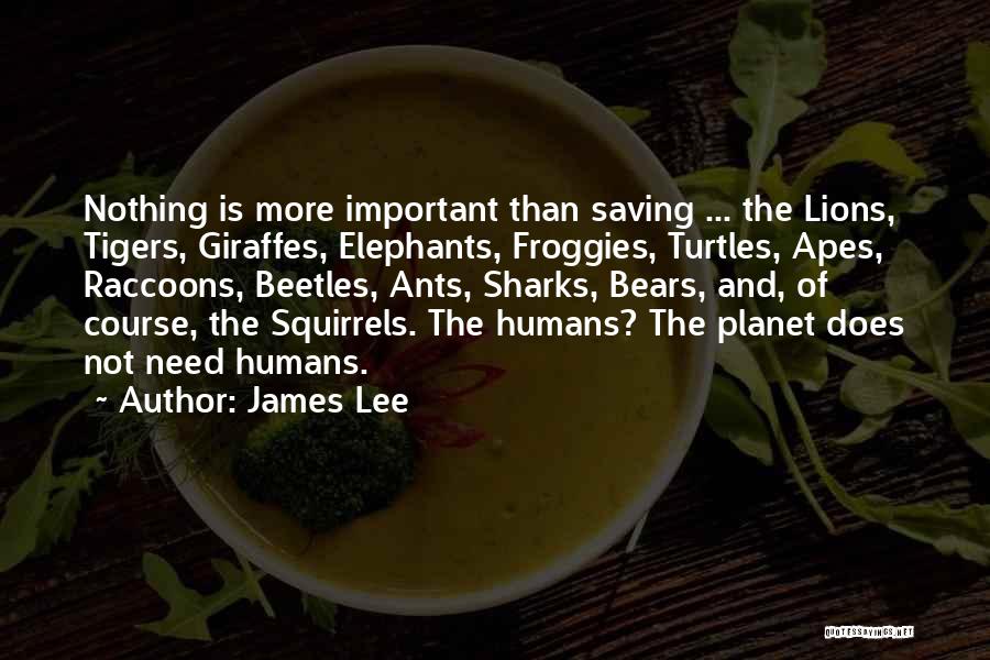 Squirrels Quotes By James Lee