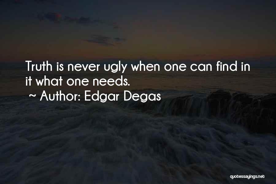 Sr Avila Quotes By Edgar Degas