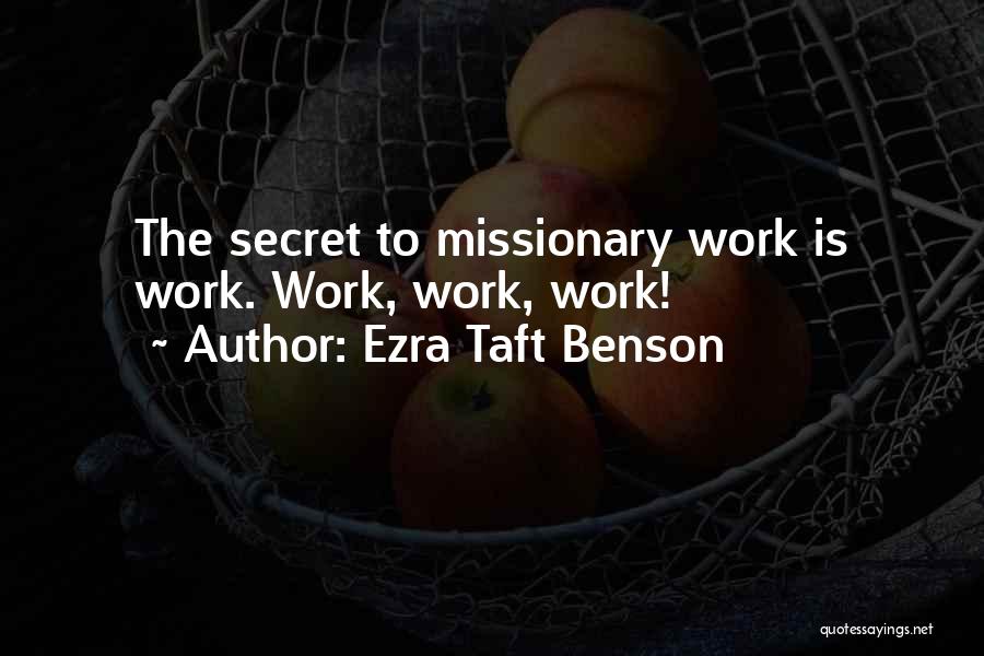 Sr Avila Quotes By Ezra Taft Benson