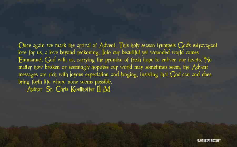 Sr. Chris Koellhoffer IHM Quotes 1934198