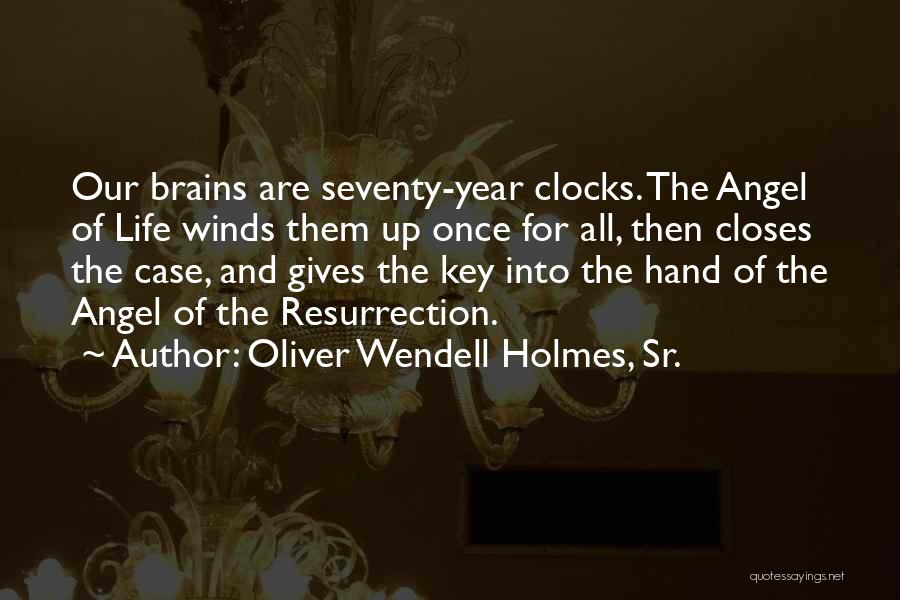 Sr Year Quotes By Oliver Wendell Holmes, Sr.