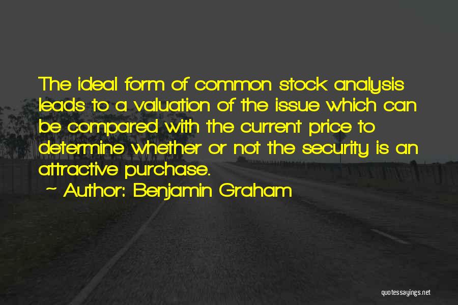 Sri Ghose Quotes By Benjamin Graham