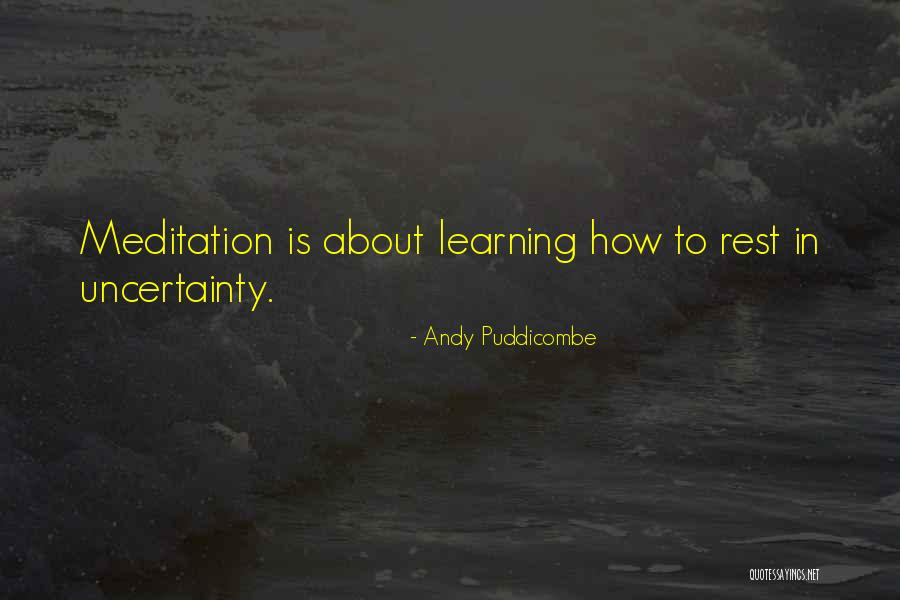 Sri Palee Campus Quotes By Andy Puddicombe