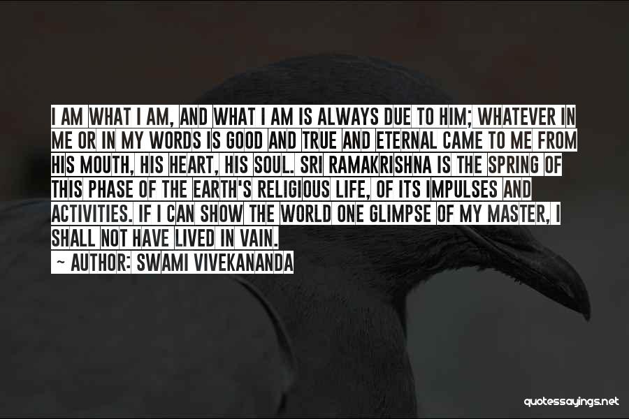 Sri Ramakrishna Quotes By Swami Vivekananda