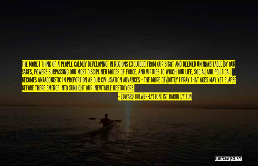 Sribhashyam Alwar Quotes By Edward Bulwer-Lytton, 1st Baron Lytton Sribhashyam Alwar Quotes By Edward Bulwer-Lytton, 1st Baron Lytton