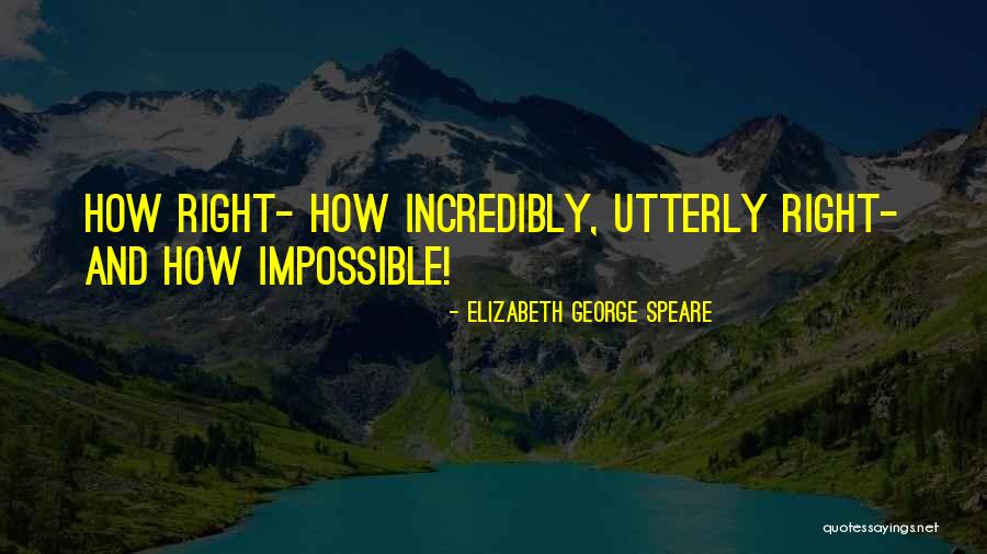 Srijit Banerjee Quotes By Elizabeth George Speare Srijit Banerjee Quotes By Elizabeth George Speare
