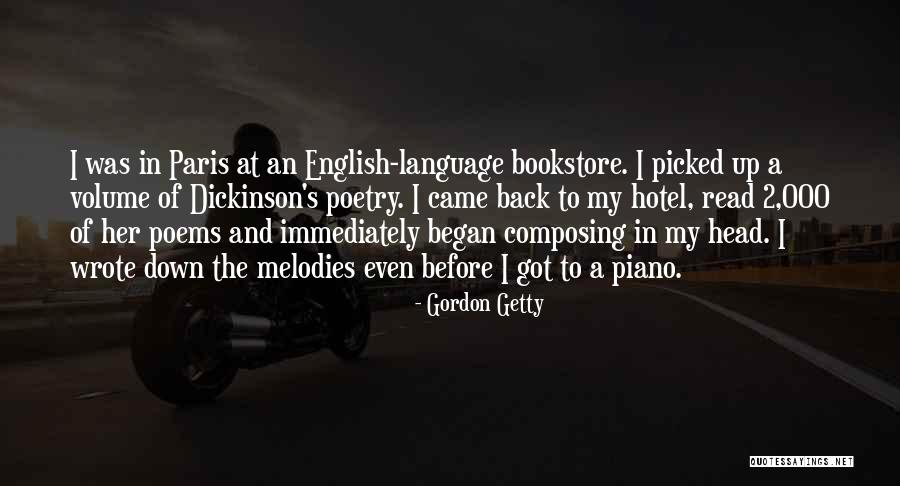 Srinidhi College Quotes By Gordon Getty Srinidhi College Quotes By Gordon Getty