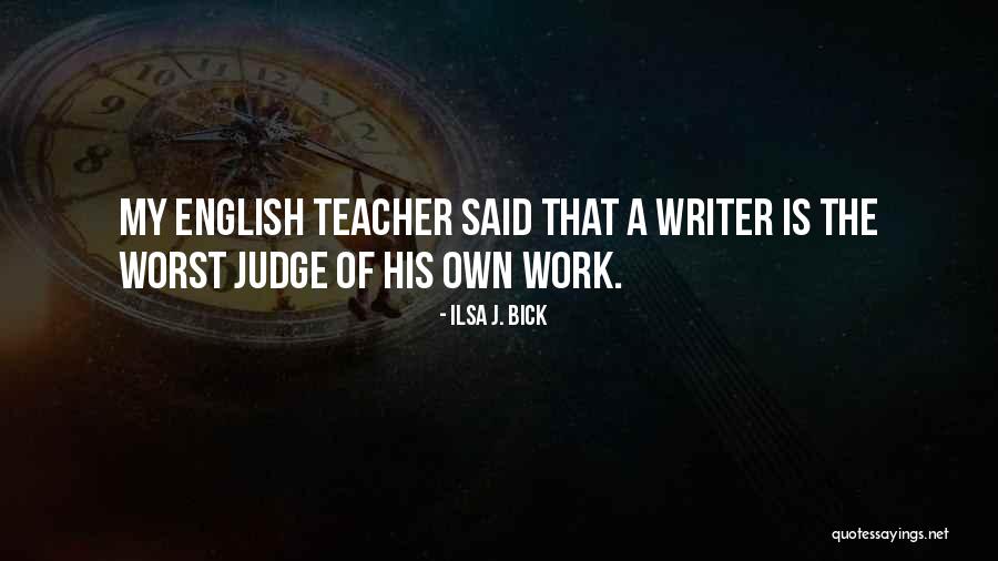 Srividya Basawa Quotes By Ilsa J. Bick Srividya Basawa Quotes By Ilsa J. Bick