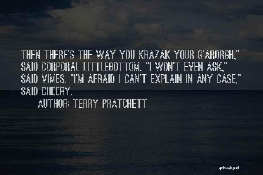 Srozumnen Quotes By Terry Pratchett