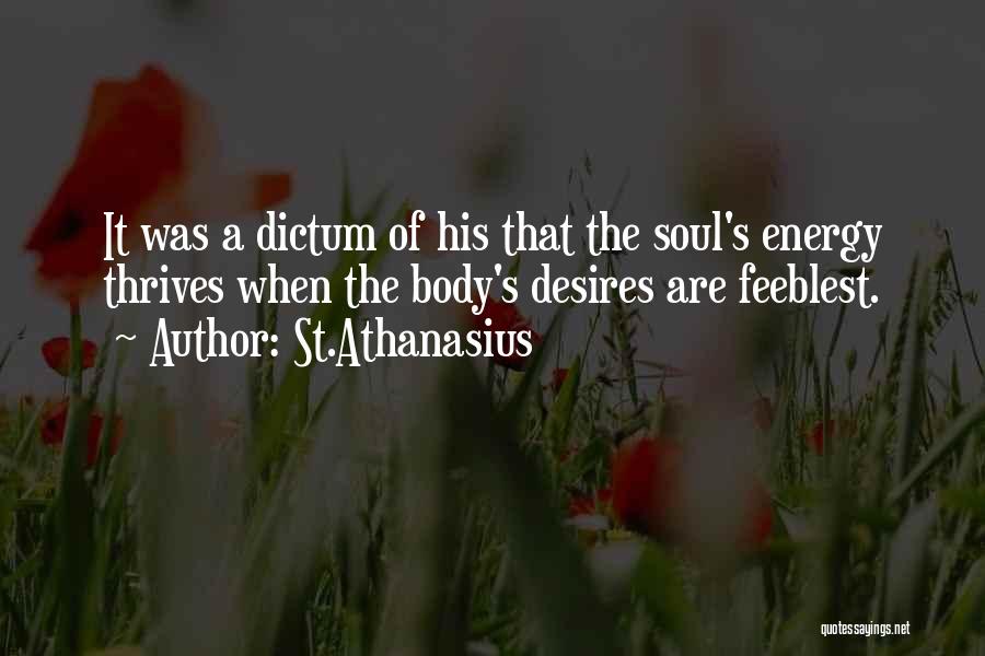 St.Athanasius Quotes 445422