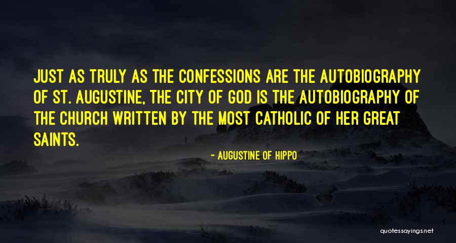 St. Augustine Of Hippo Quotes By Augustine Of Hippo