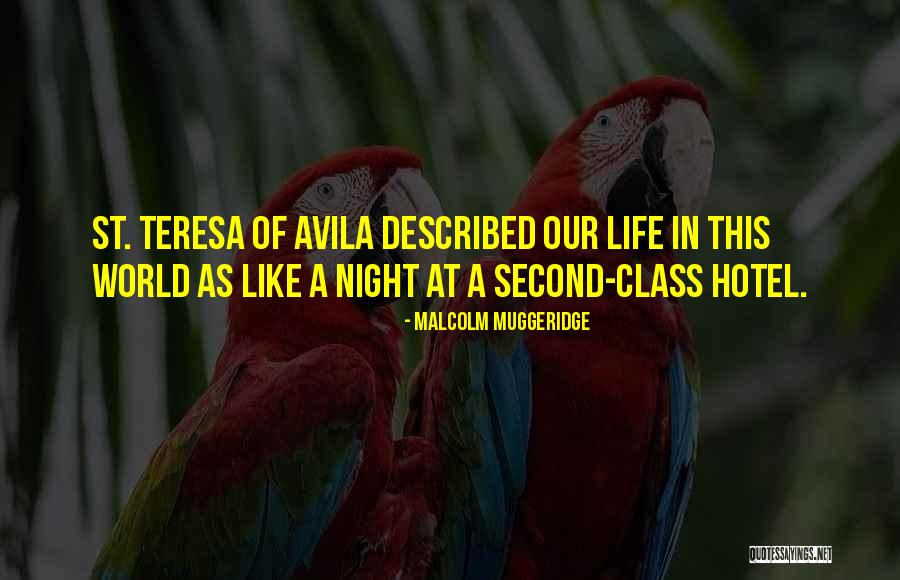 St Avila Quotes By Malcolm Muggeridge St Avila Quotes By Malcolm Muggeridge