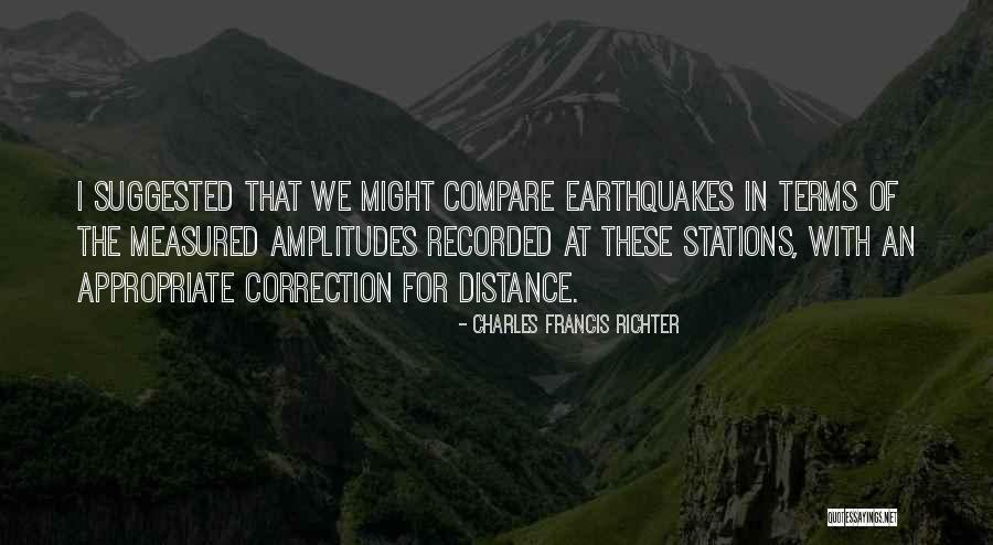 St Blov 1960 Quotes By Charles Francis Richter St Blov 1960 Quotes By Charles Francis Richter
