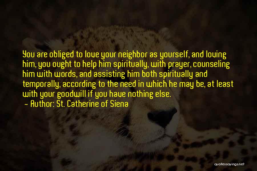 St. Catherine Of Siena Quotes 950811