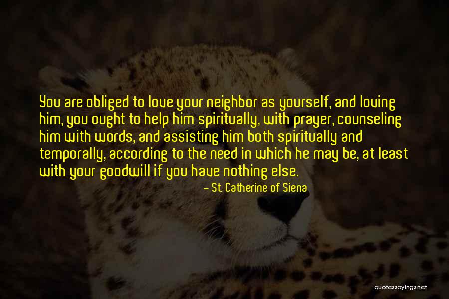 St. Catherine Of Siena Quotes 950811