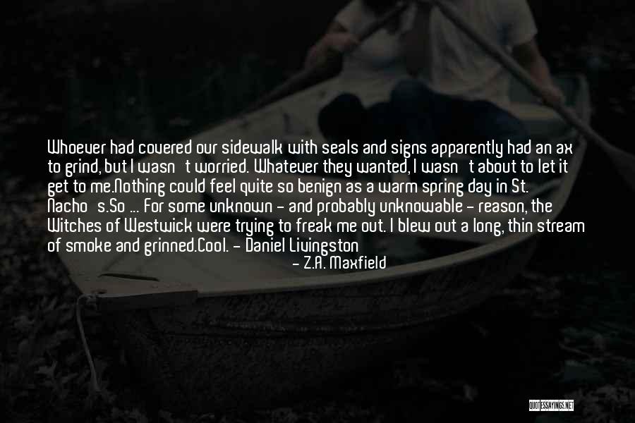 St Daniel Quotes By Z.A. Maxfield St Daniel Quotes By Z.A. Maxfield