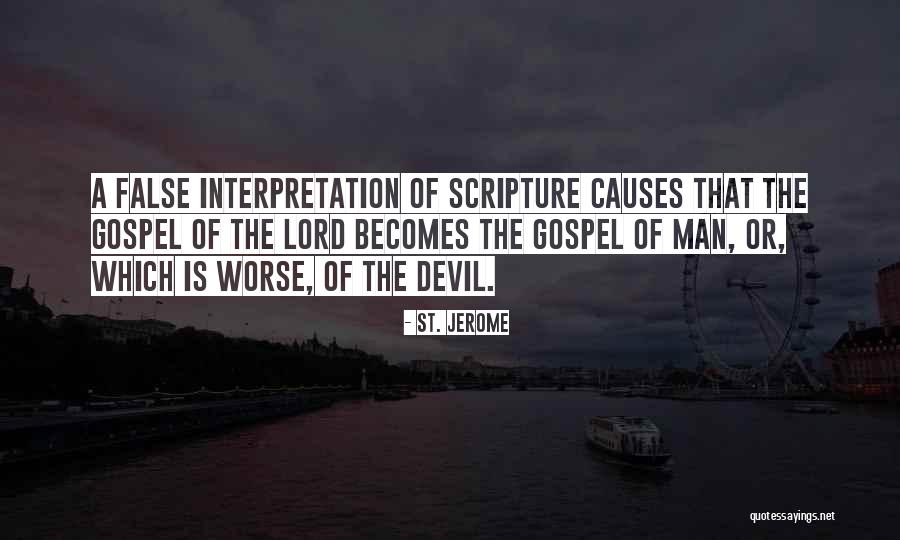 St Jerome Scripture Quotes By St. Jerome St Jerome Scripture Quotes By St. Jerome