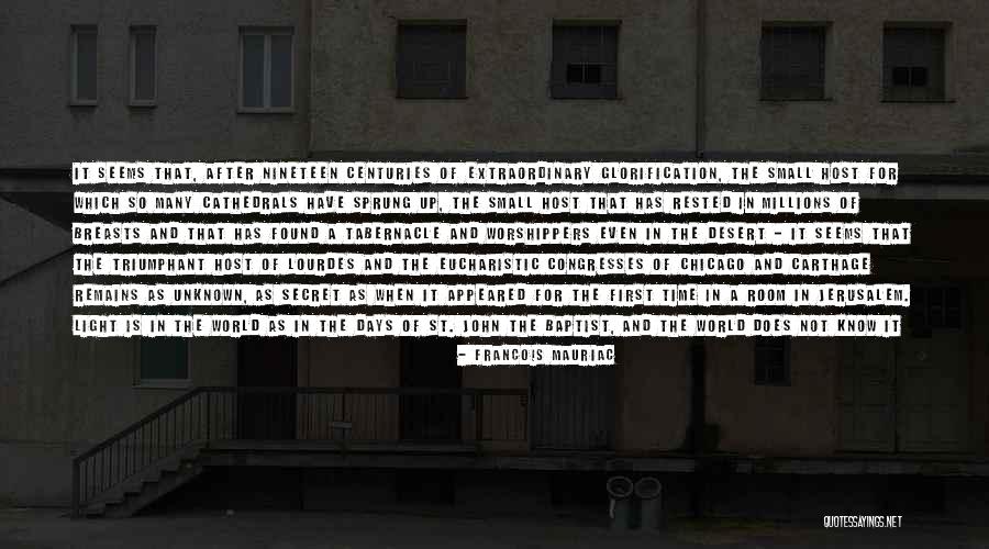St John Baptist Quotes By Francois Mauriac St John Baptist Quotes By Francois Mauriac