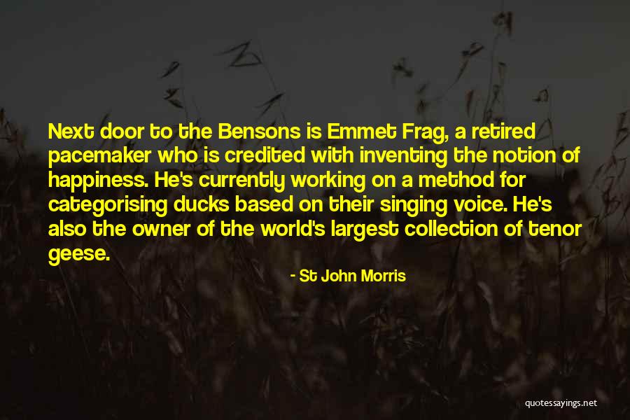 St John Morris Quotes 487213 St John Morris Quotes 487213