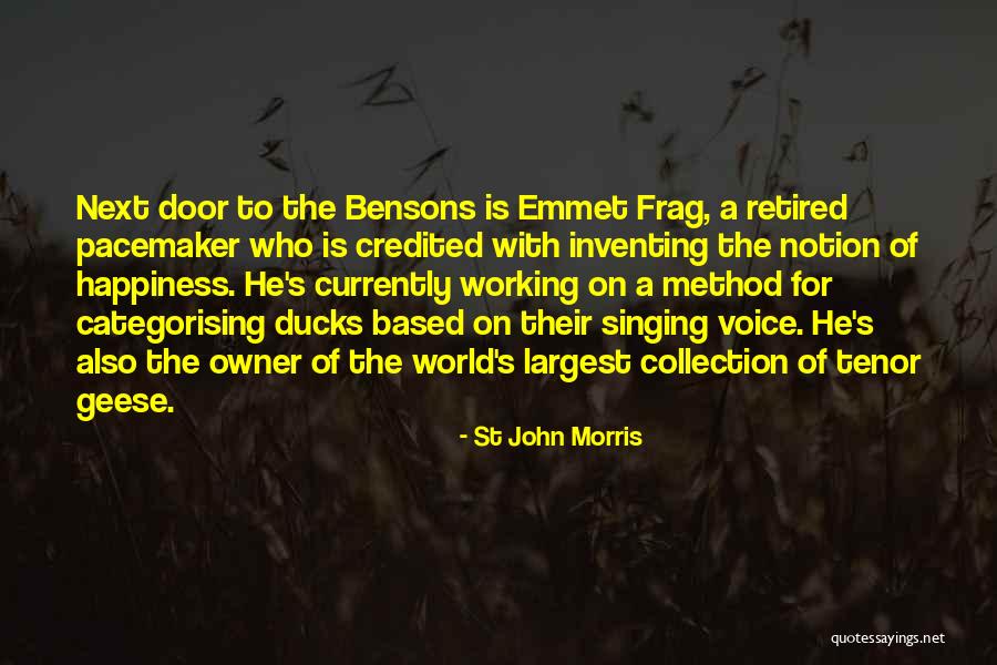 St John Morris Quotes 487213