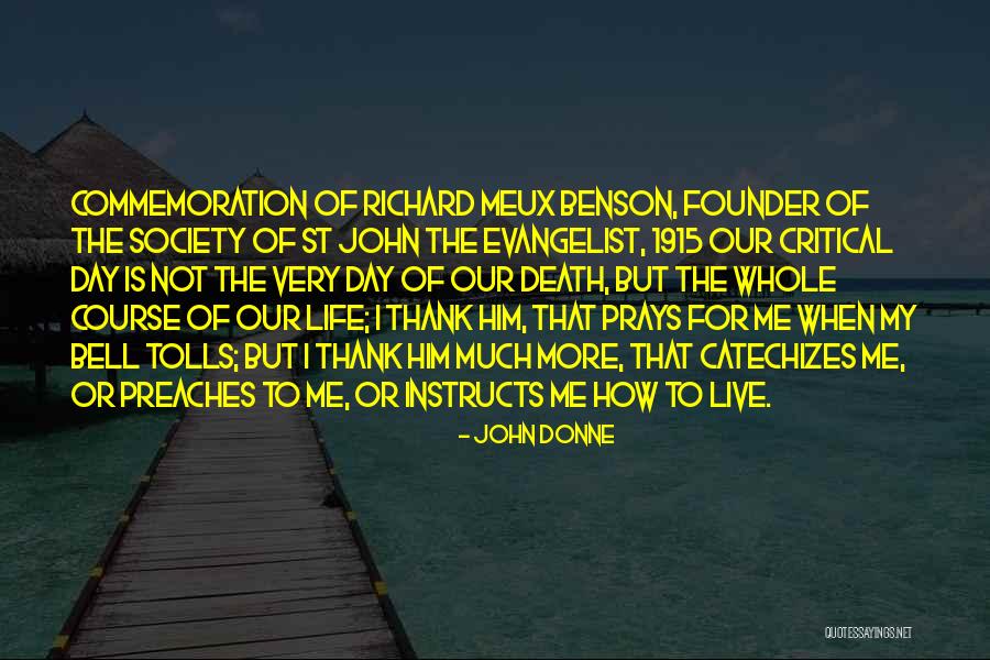 St John The Evangelist Quotes By John Donne St John The Evangelist Quotes By John Donne