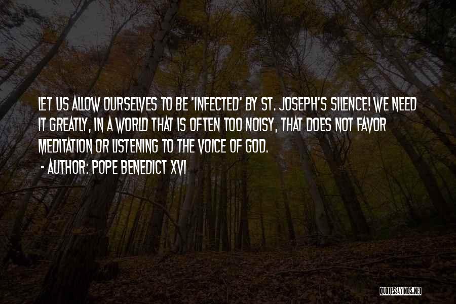 St Joseph Quotes By Pope Benedict XVI