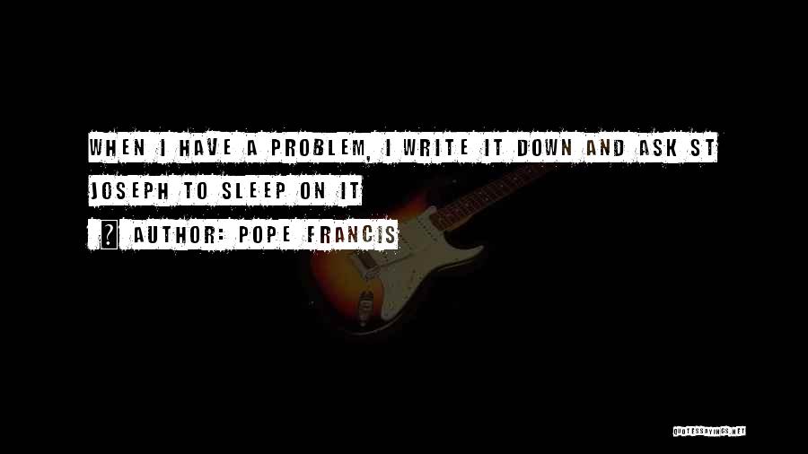 St Joseph Quotes By Pope Francis