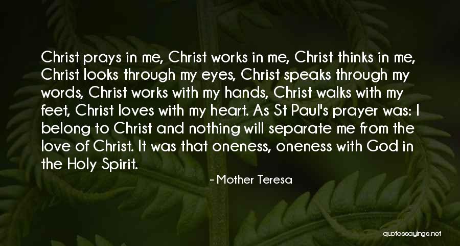 St Paul And All That Quotes By Mother Teresa St Paul And All That Quotes By Mother Teresa